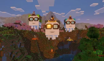 Minecraft Chase the Skies летающие мобы и новые возможности