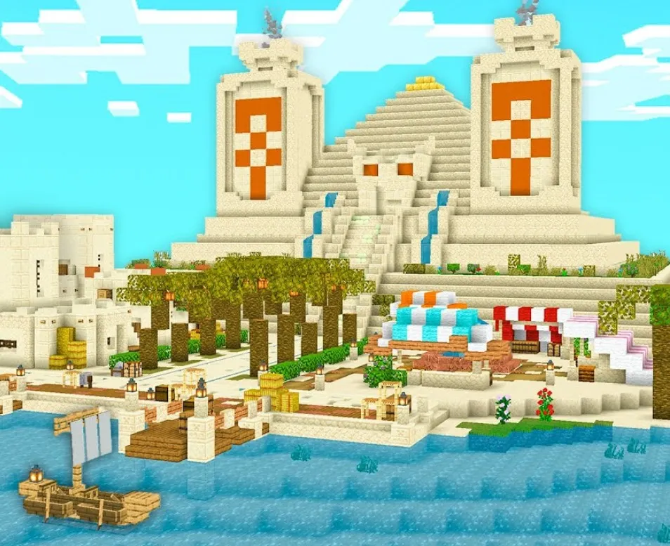 Пустынные биомы: майнкрафт