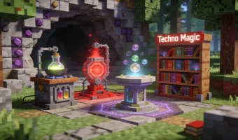 Сбалансированные модпаки Minecraft с техномагией