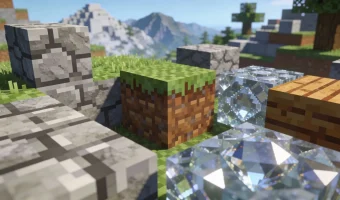 HD текстуры Minecraft с высокой детализацией блоков