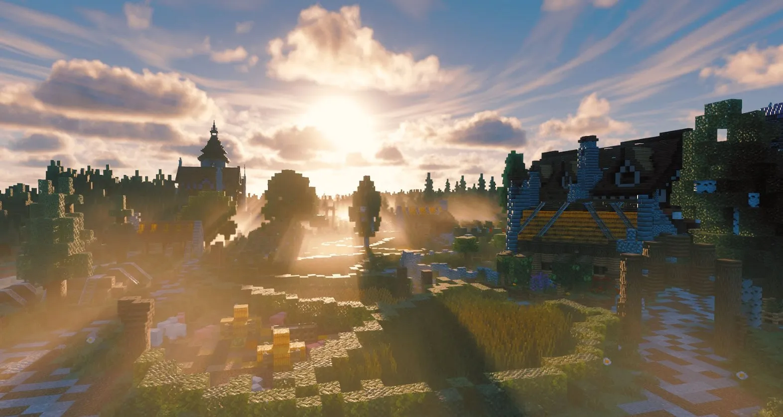 Шейдеры Minecraft освещение и эффекты