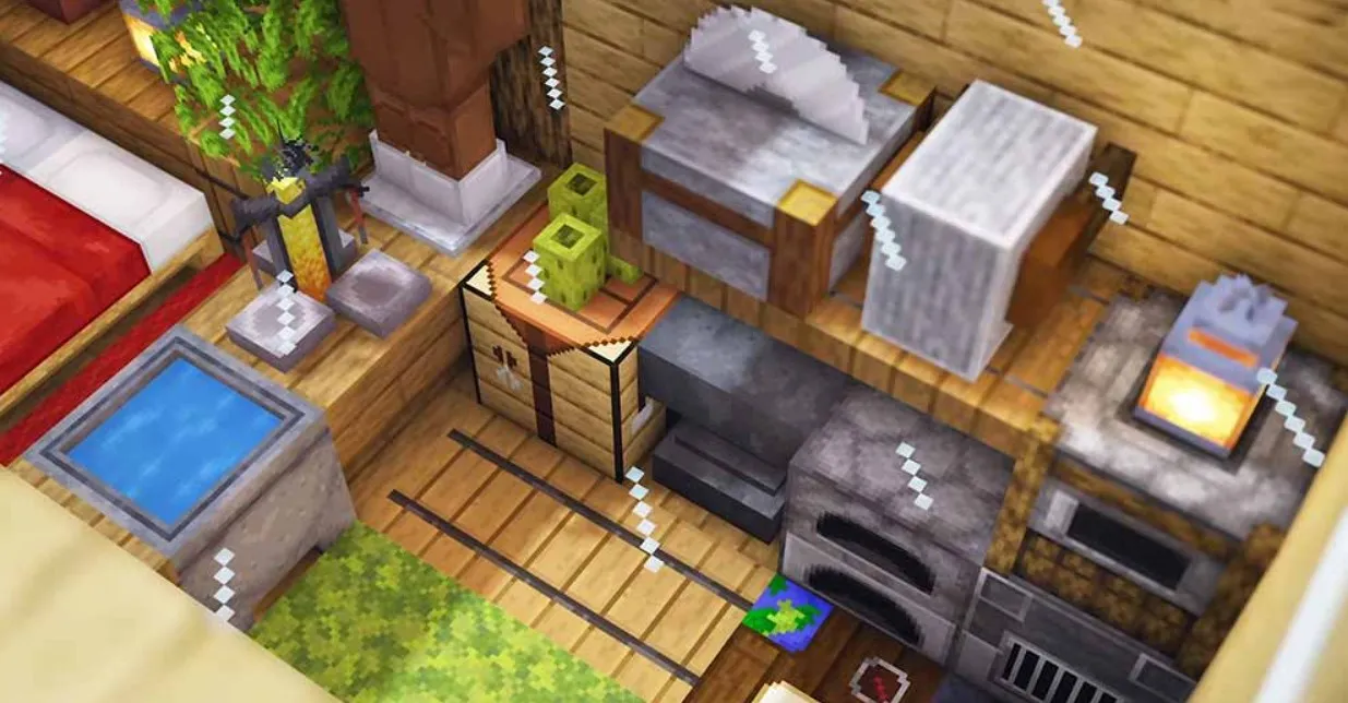 База в Minecraft планировка и функции