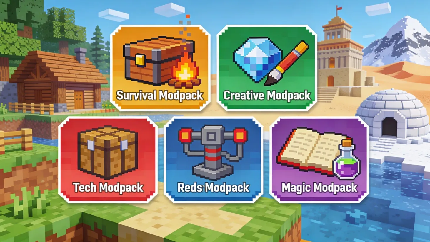 Лучшие модпаки Minecraft для разных стилей