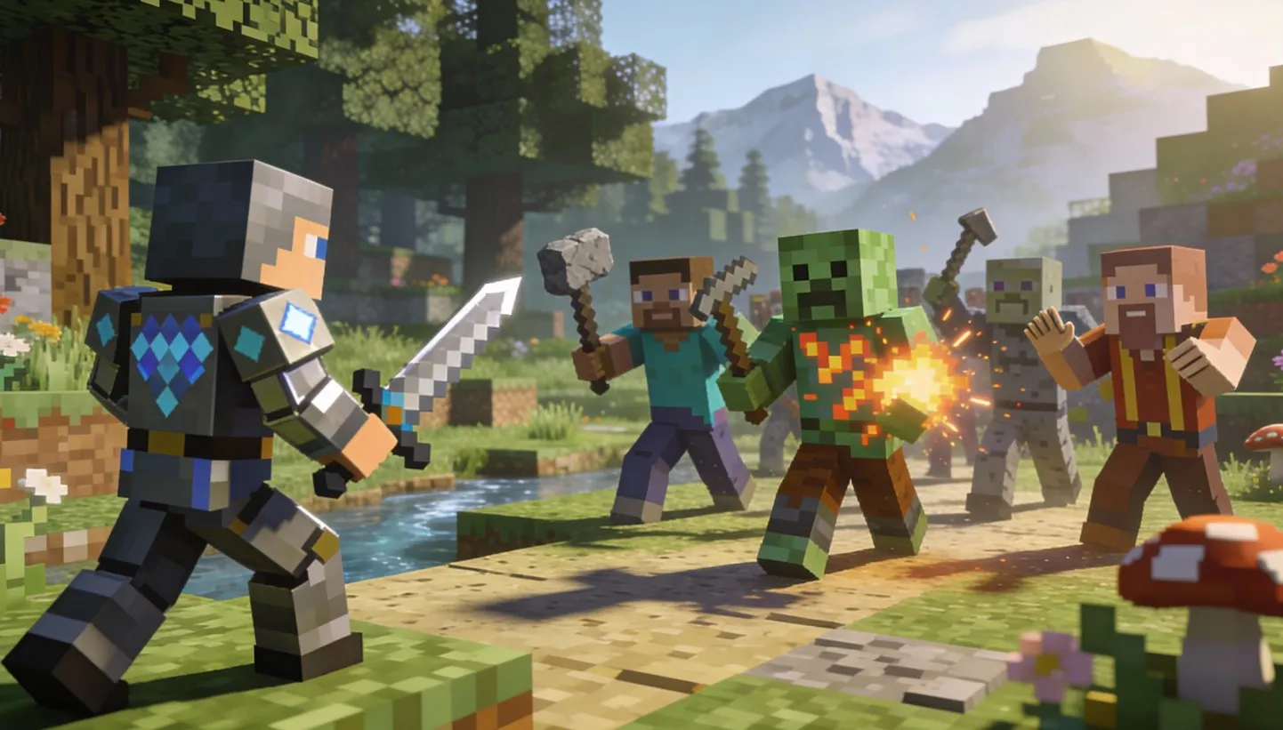 Лучшие моды Minecraft для умных мобов и сложного выживания