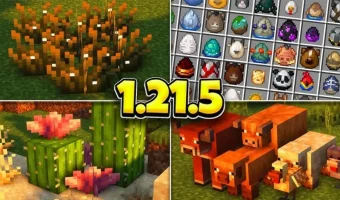 Minecraft Spring to Life новые мобы и атмосфера мира