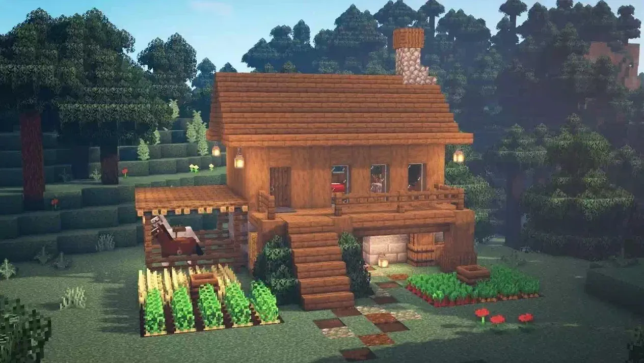 Лесные биомы: майнкрафт