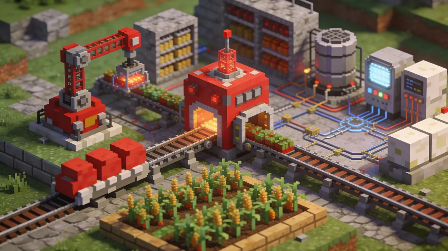 Технологические модпаки Minecraft обзор