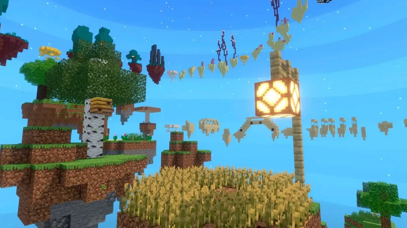 Необычные паркур карты Minecraft