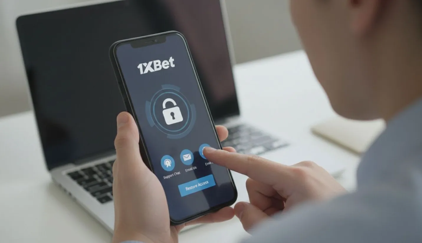 Восстановление доступа к аккаунту букмекера